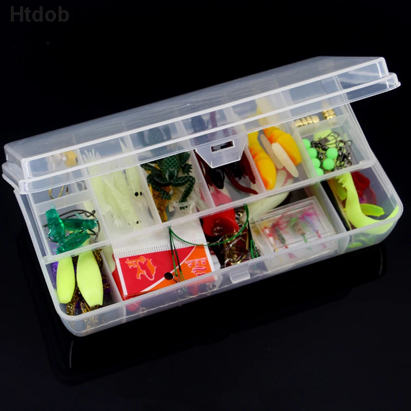 Htdob 100pcs Fishing Lures Crankbaits Hooks Set Spinner Minnow Baits Bass Tackle Soft Lure Flying Accessories | Спорт и развлечения