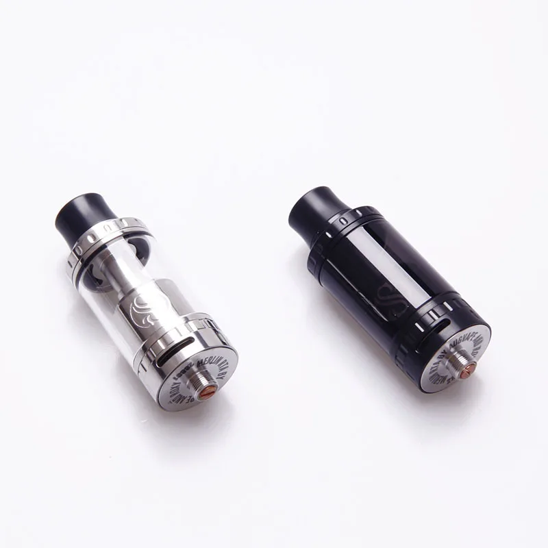 Augvape Мерлин емкость RTA атомайзера 23mm 4 мл один Головка Катушки двойной поток