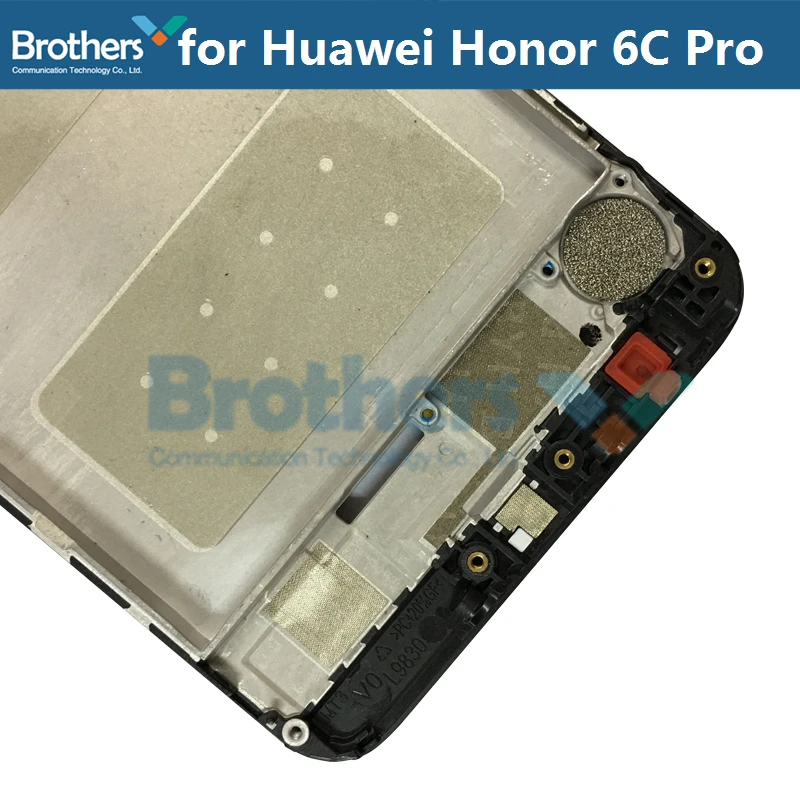 Передняя рамка для huawei Honor 6C Pro, ЖК-рамка, использованная для обновления, передний корпус для Honor 6C Pro, ЖК-рамка, запасная часть телефона