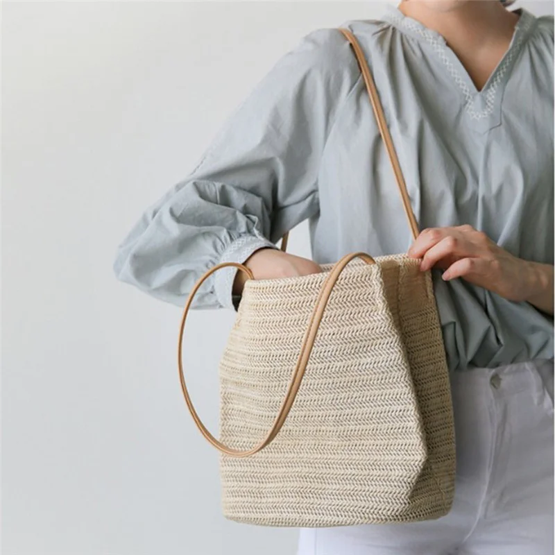 

New Women Bags Straw Shoulder Handbag Tote Messenger Hobo Satchel Bag Beach Bags