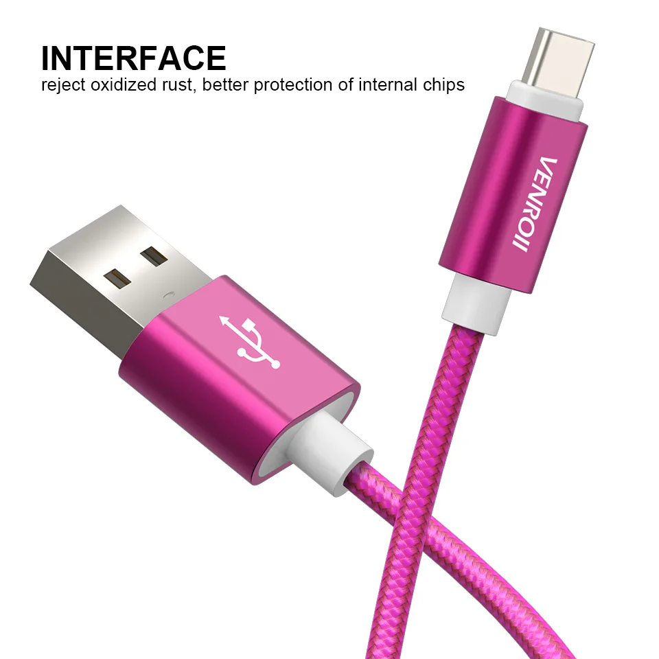 Кабель usb type-C 3 м 2 м Android для быстрой зарядки и синхронизации данных для samsung Galaxy S8 Xiaomi mi x Max 3 2 8 huawei P20 Lite
