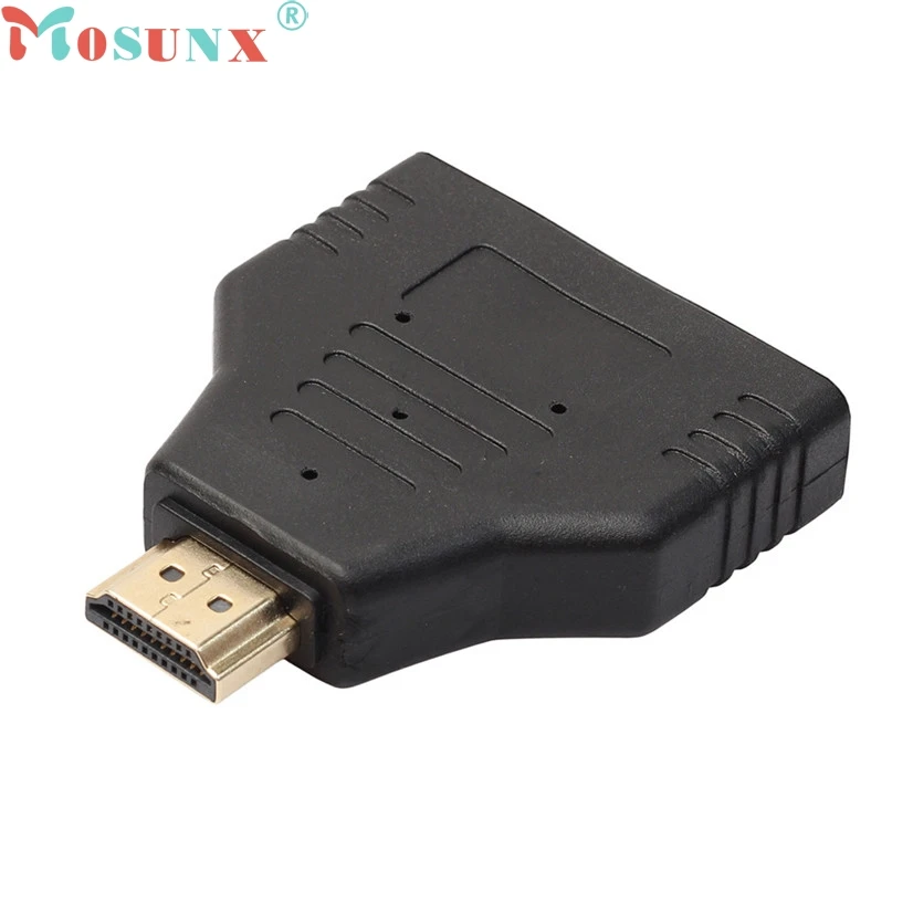 Цена по прейскуранту завода MOSUNX Горячая продажа HDMI папа к двойному Женский 1 2 Way