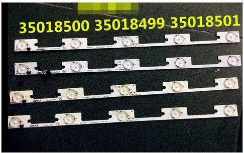 Светодиодная лента с подсветкой 375 мм 5 светодиодов для ЖК-телевизора Konka LED42F3700NF