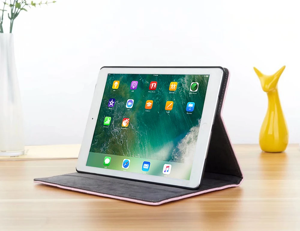 Роскошный чехол из ПУ кожи Модный Твила для Apple iPad 9 7 2017 2018 Air 1 2 5 6 A1822 A1823 A1893 A1954 |
