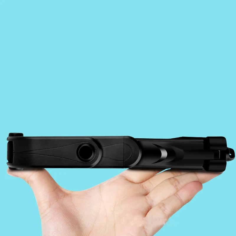 Мини Bluetooth селфи палка + штатив монопод само bluetooth для iphone xiaomi mi Android 7 8