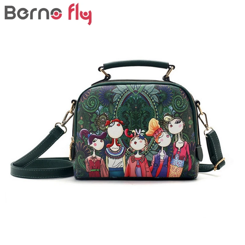 BERNO Fly 2018 дизайнерская Роскошная брендовая Высококачественная женская зеленая