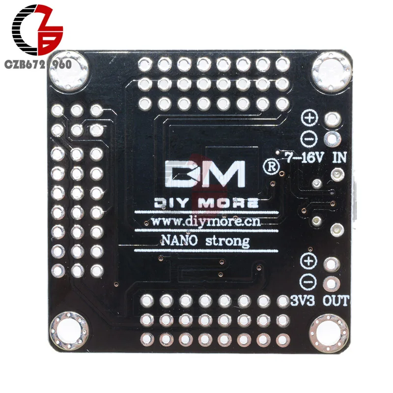 Плата микроконтроллера CH340 CH340G TTL USB NANO V3.0 Atmega328 Pro плата Atmega328P для Arduino IIC I2C SPI|board for