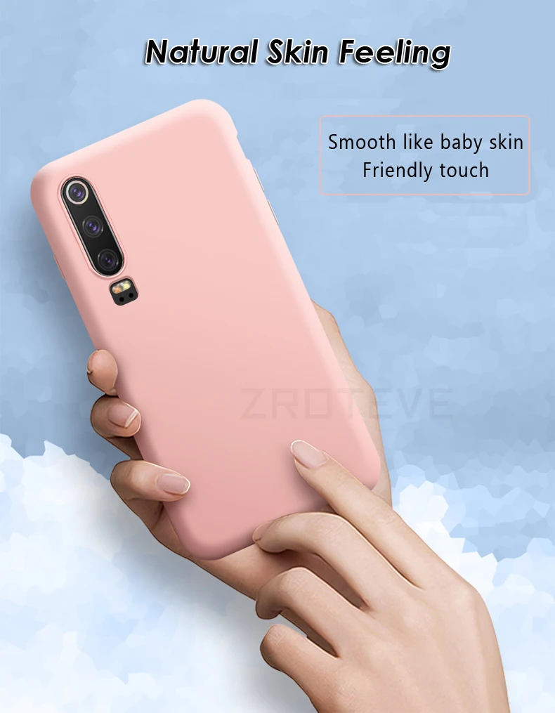 P30 Pro Чехол ZROTEVE жидкий силиконовый чехол для huawei P30 Lite Pro Чехол P 20 Plus гладкий Чехол для huawei P20 Lite P 20 Pro Чехол