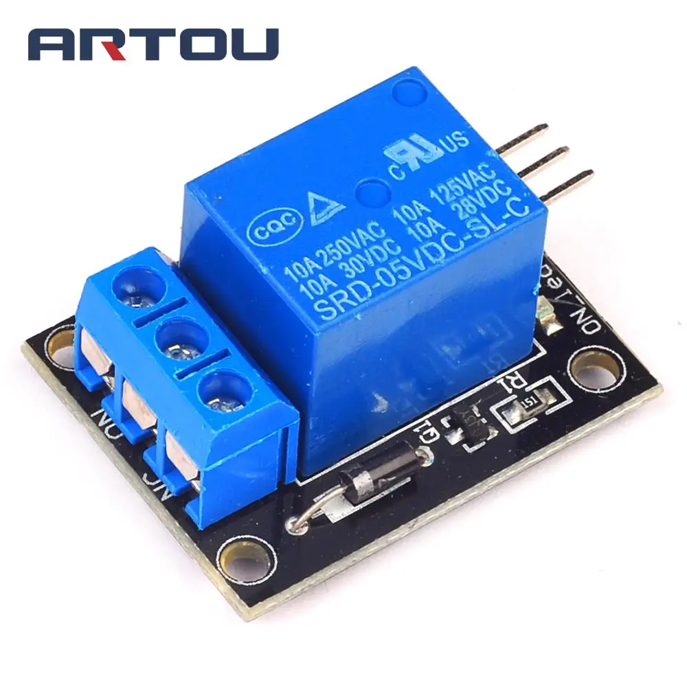 KY-019 5 V 12 v один 1 реле канала совета модуль щит для ПИК AVR DSP ARM Arduino | Электронные