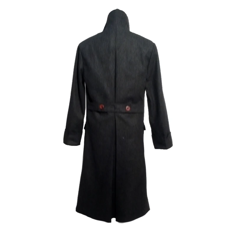 

Sherlock Holmes Long Trench Woolen Coat Jacket Cosplay Costume Winter coat