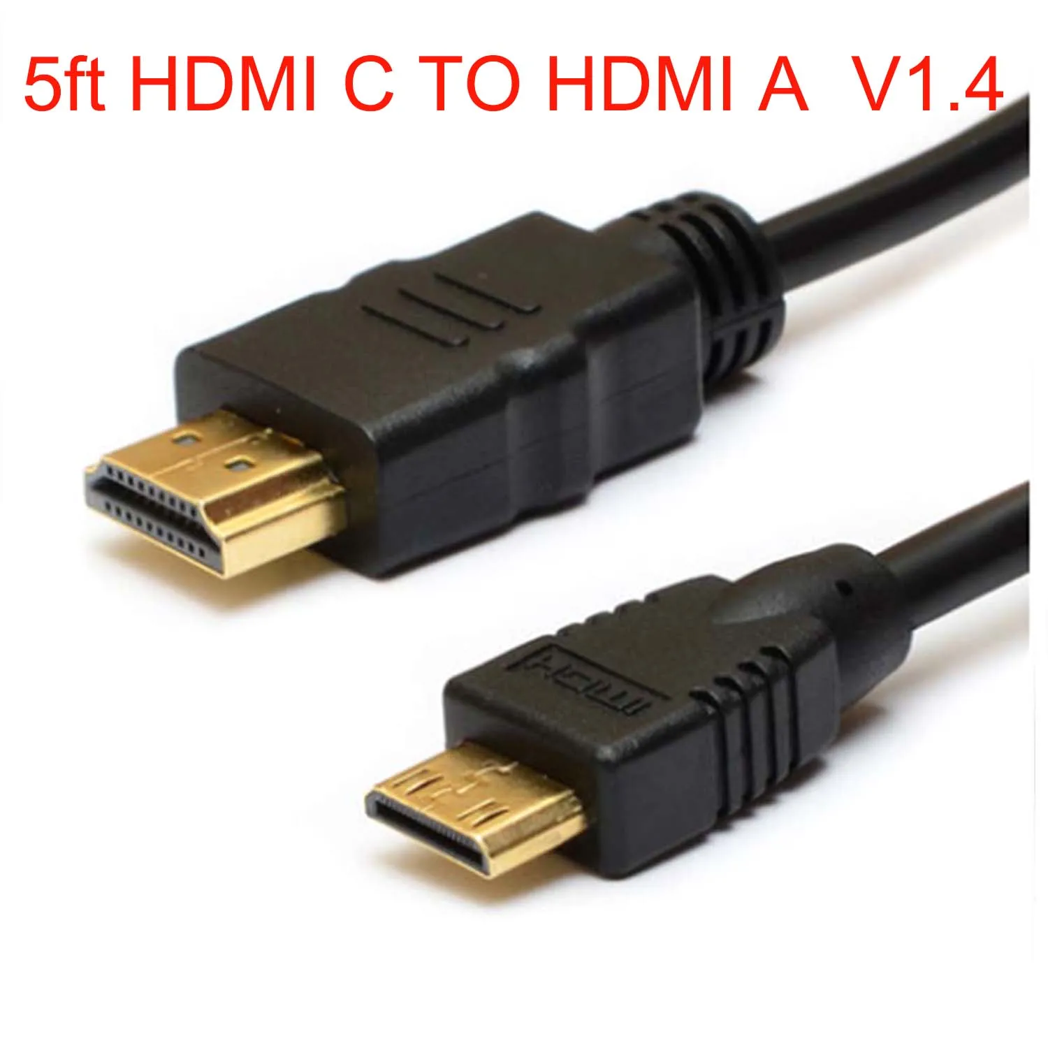 5 футов мини HDMI-совместимый C папа к штекер v1.4 HD видео кабель для RCA DAA730R DDA730R