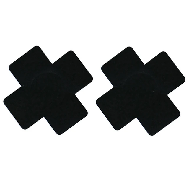 Women Cubre Pezon Self Adhesive Nipple Cover Sexy Breast Sticker Cross Shape Nipples Pasties Disposable Nipple Covers 1