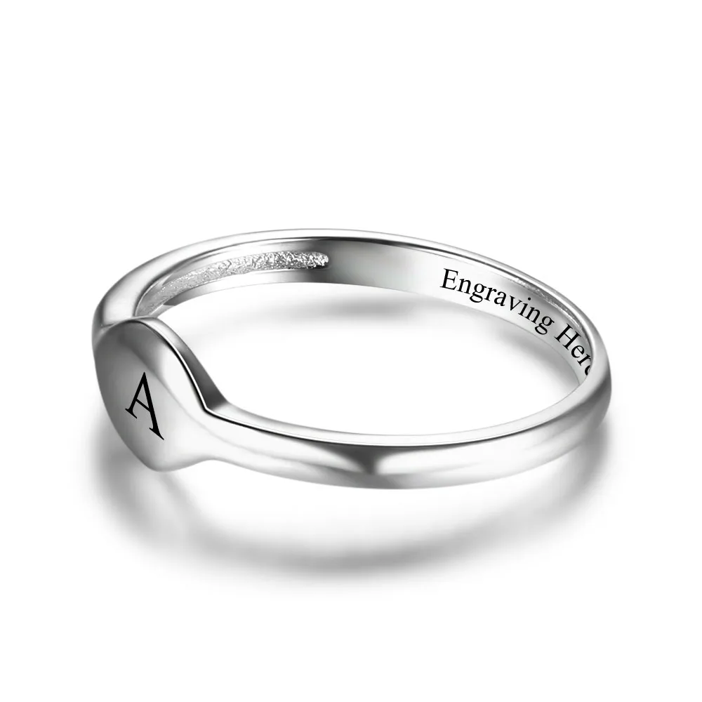 Индивидуальные ювелирные изделия оригинальное штабелируемое кольцо с