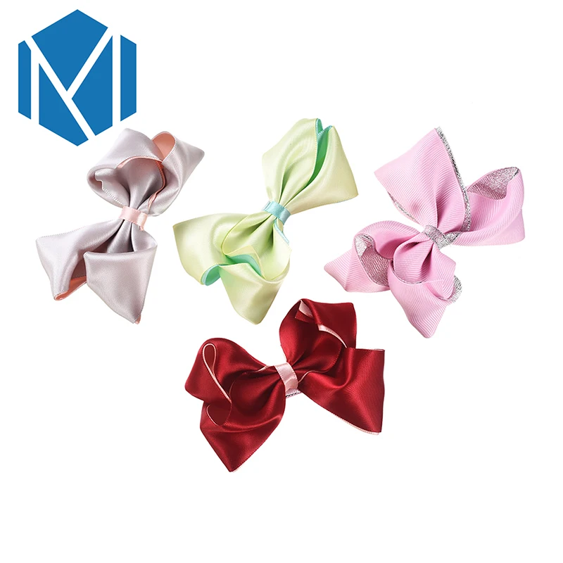 1 шт. заколка для волос с бантом девочек шпильки аксессуары детские заколки