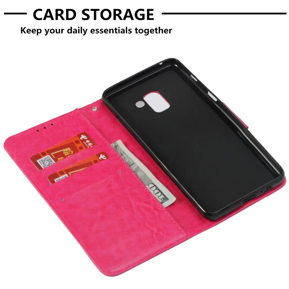 Ретро 3D Сова Crystal Case для Samsung Galaxy A3 A5 2015 J3 J5 J7 2017 J1 2016 J120 A8 плюс J2 Pro 2018 Чехол Флип