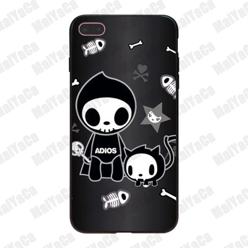 MaiYaCa Tokidoki мультфильм лицо Топ подробные Популярные чехлы для телефонов Apple iPhone 8 7 6
