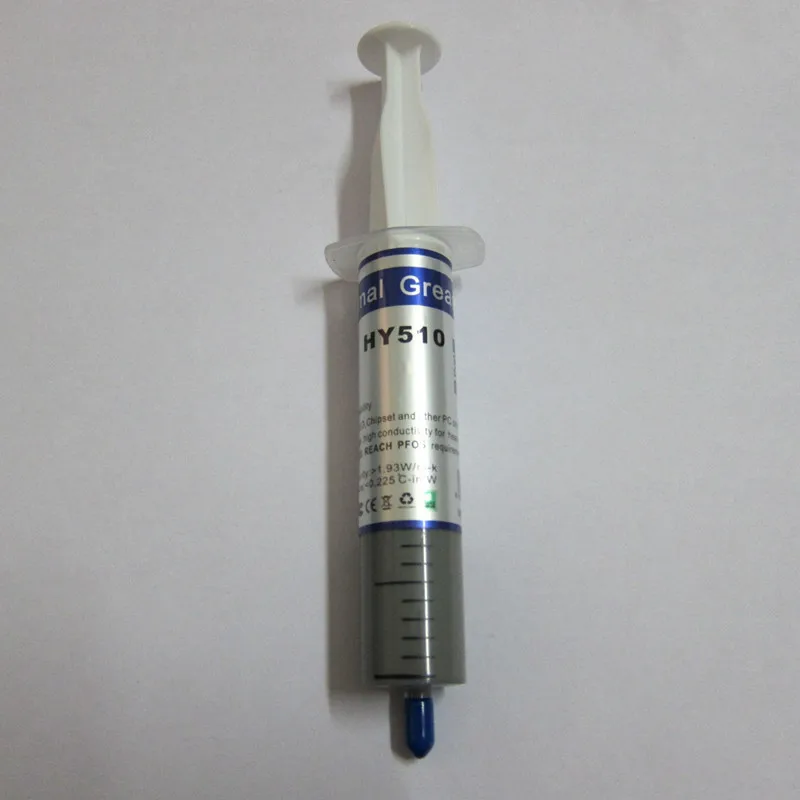 Горячая распродажа! Термопаста силиконовая серого цвета с добавлением серебра