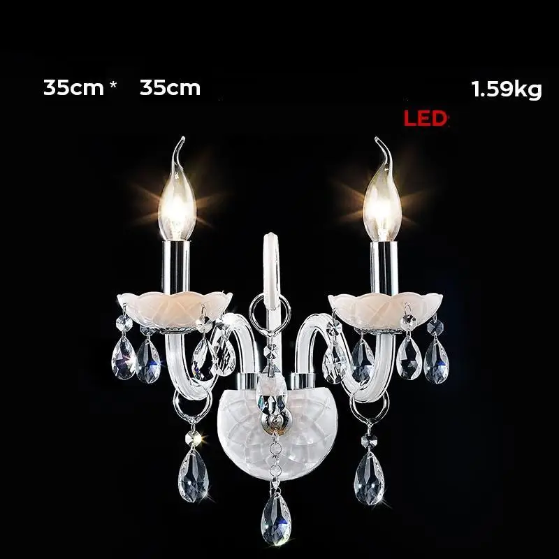 Современный декор Lampen светильник с кристаллами для дома Aplique Luz Pared Applique Murale