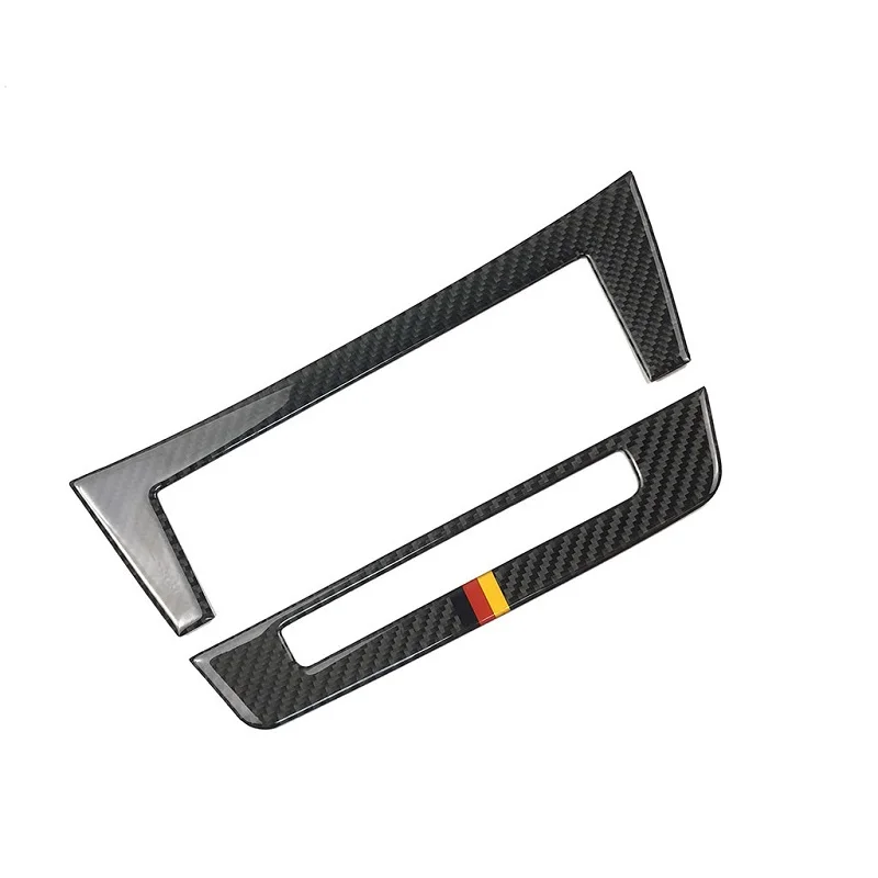 Carbon Fiber car accessories Central Control CD Plane sticker For mercedes benz W204 C Class 2010-2013 styling | Автомобили и