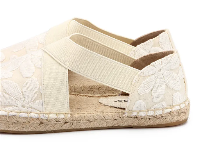Новинка года; Alpargatas espadrilles; удобные слипоны с рисунком; Женские Повседневные тапочки; дышащие льняные парусиновые тапочки для девочек