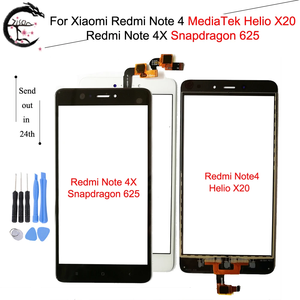 Сенсорная панель для Xiaomi Redmi Note 4x Snapdragon 625 сенсорный экран дигитайзер с гибким