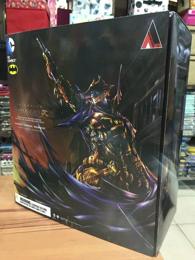 Экшн фигурки West Cowboy аниме Batman Kai ПВХ игрушки 270 мм|figure toy|play arts kaiarts kai |