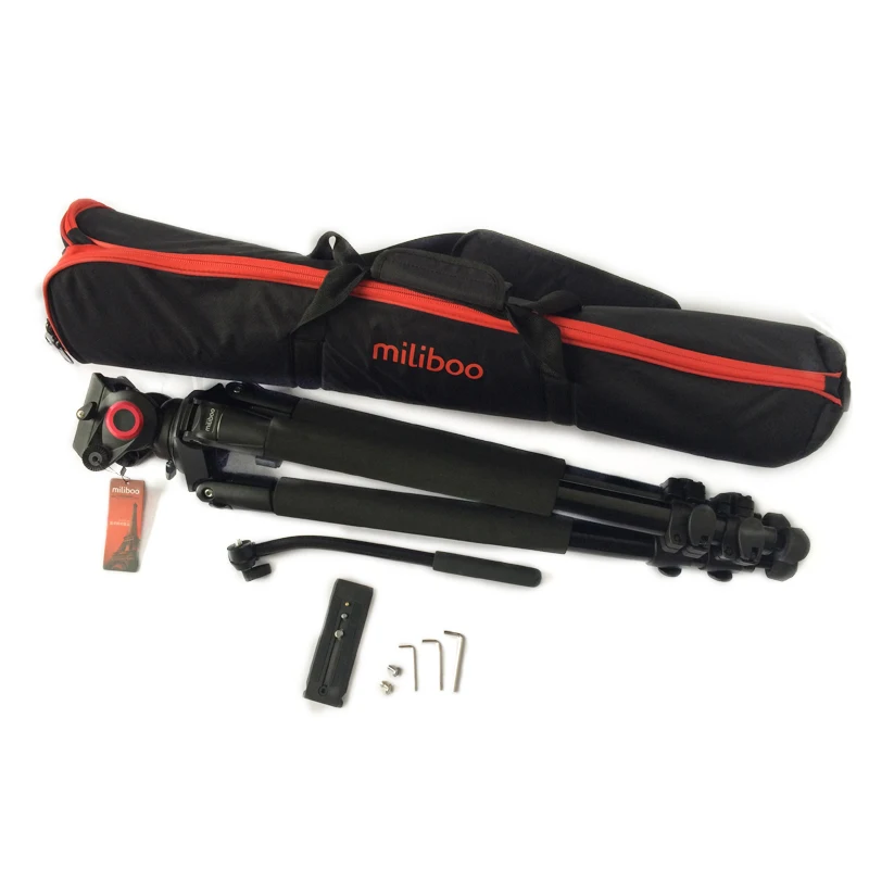 Miliboo MTT701A портативный алюминиевый штатив для профессиональной