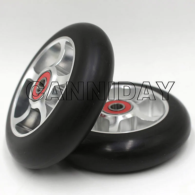 2 шт. 100 мм скутер для трюков в стиле фристайл сменные колеса ступица из