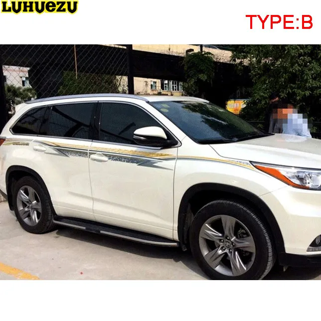 Наклейка на кузов автомобиля Luhuezu 3M для Toyota Highlander Kluger 2014-2017 аксессуары |