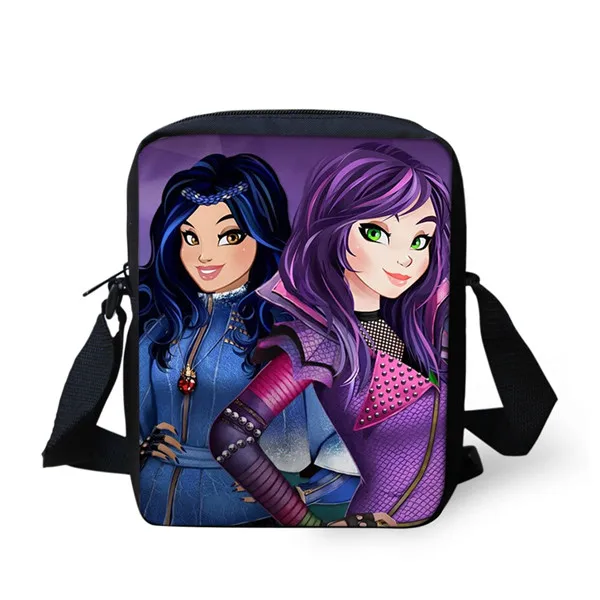 Thikin Descendants Shoulder Messenger Bag Crossbody School Supplies for Girls School Supplies Shopping Bags Mochila Infantil - Цвет: CDZHL525E