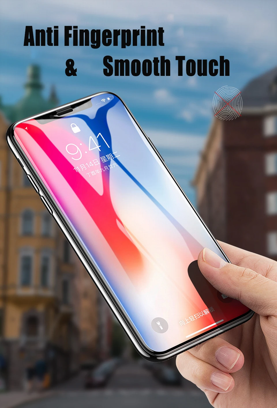 TeoYall Small Edge 6D полное закаленное стекло для iPhone XS Max XS XR X Защита экрана для Apple iPhone 6 6s 7 8 Plus стеклянная пленка