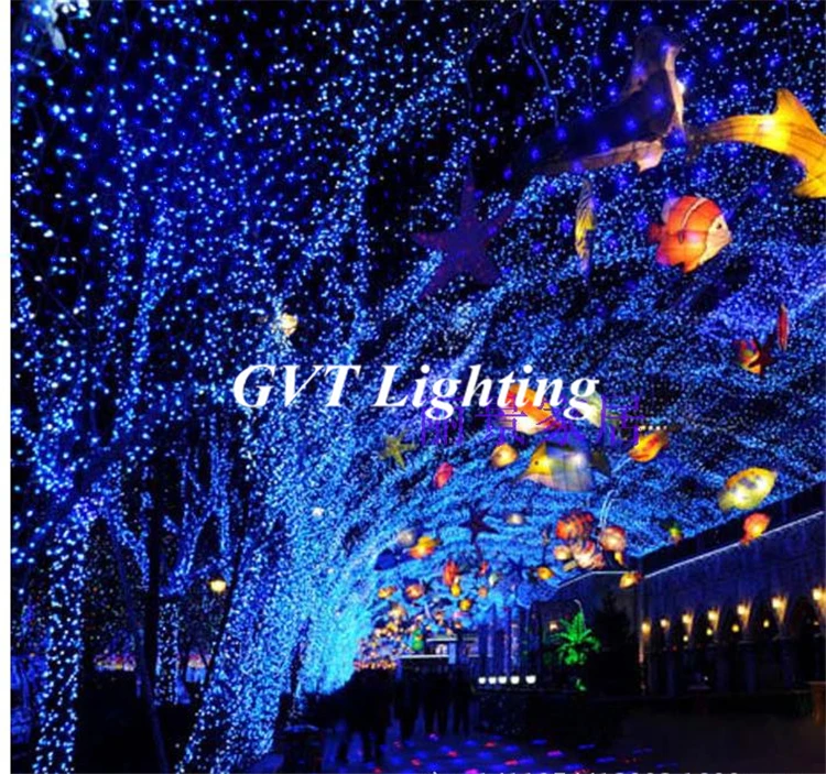

Outdoor lawn dynamic gypsophila waterproof laser remote control red and blue garden lights inserted garden landscape lights