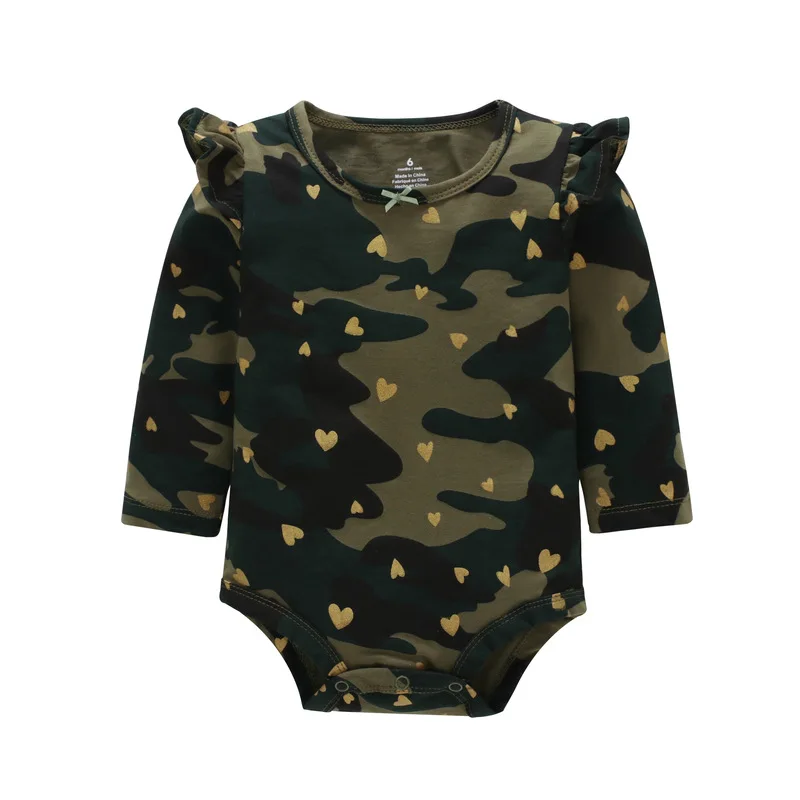 Cool Girl Style Bodysuits Baby Girl Winter Clothes NewBorn Body Baby Ropa Baby Bodysuit Full Sleeve Baby Bodysuits