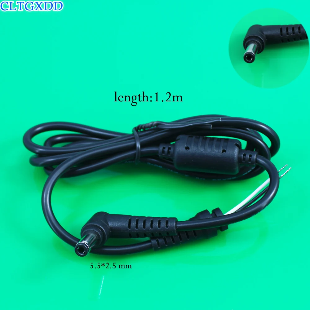 

DC Jack Charger Adapter Plug Power Supply Cable for Lenovo for ASUS Toshiba 5.5x 2.5 mm 90 Right Angle cable Cord Connector