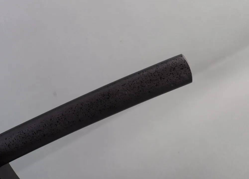 Новое поступление Классические полностью черные деревянные ножны ручной работы