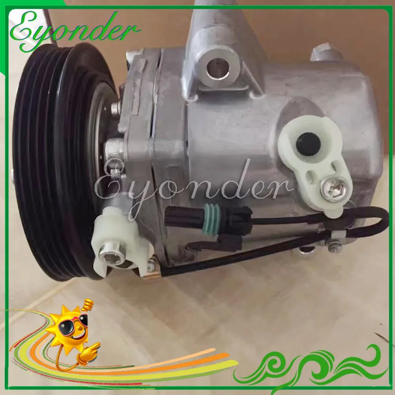 Автомобильный кондиционерный компрессор кондиционера CALSONIC SS96 Pulley PV4 для Mercedes Benz