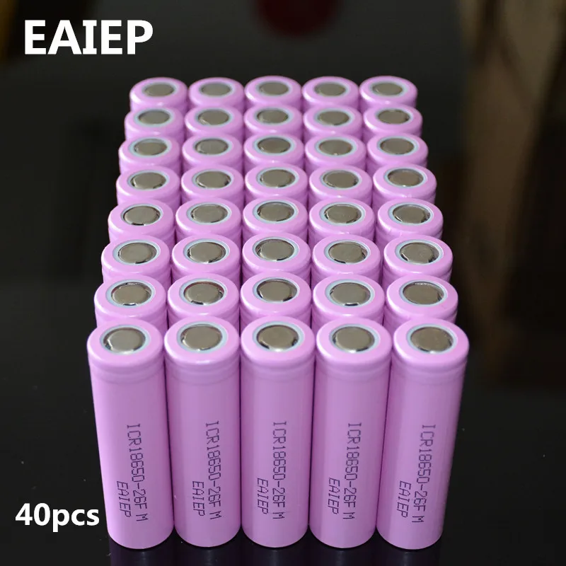 Оригинальная литий-ионная аккумуляторная батарея EAIEP 18650 3 7 в 2600 мАч | Электроника