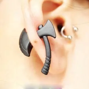 1 шт. серьги Harajuku ax для женщин|Серьги-гвоздики| |
