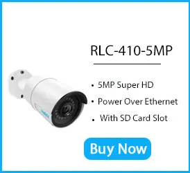 Reolink RLK8-410B4 4MP/5MP камера система 8ch PoE NVR и 4 ip-камеры с питанием по PoE Bullet Открытый HD комплект видеонаблюдения встроенный 2 ТБ HDD