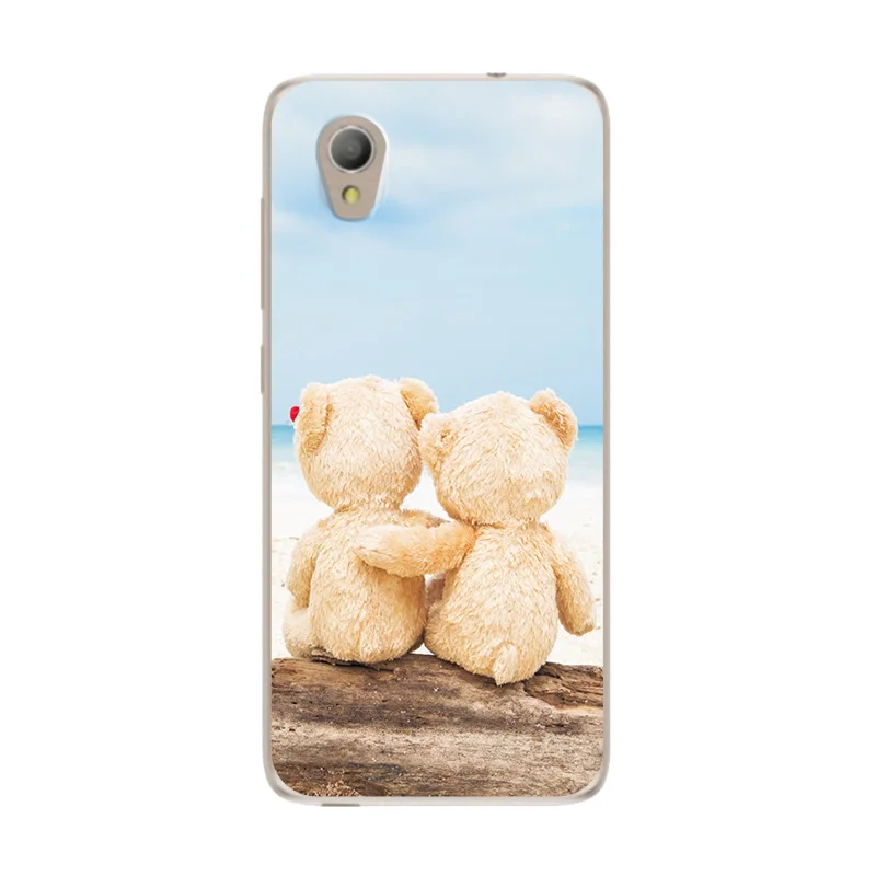 W56 Милый модный чехол для телефона Alcatel 1 5033D 5033 5033A 5,0 ''Любовь Сердце задняя крышка для Alcatel1 5033D 5033 чехол-бампер - Цвет: W56