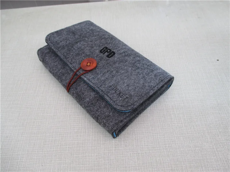 Шерстяной фетровый чехол для ноутбука сумка 7 дюймового кармана GPD система Windows 10