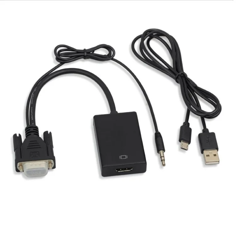 1 шт. кабель удлинитель с VGA на hdmi|Компьютерные кабели и разъемы| |