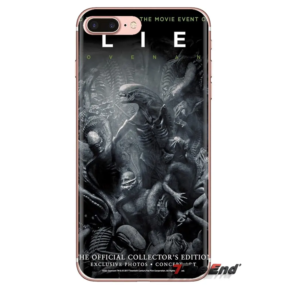 Alien Covenant Transparent Soft Cases Covers For Huawei Mate Honor 4C 5C 5X 6X 7 7A 7C 8 9 10 8C 8X 20 Lite Pro |