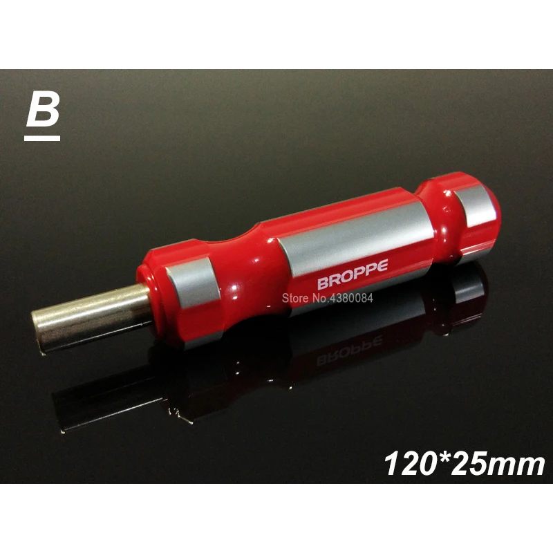 B 3 размера 1 шт. Магнитная отвертка ручка отвертка 1/4 ''шестигранный хвостовик самоблокирующееся устройство DIY ручные инструменты - Цвет: B