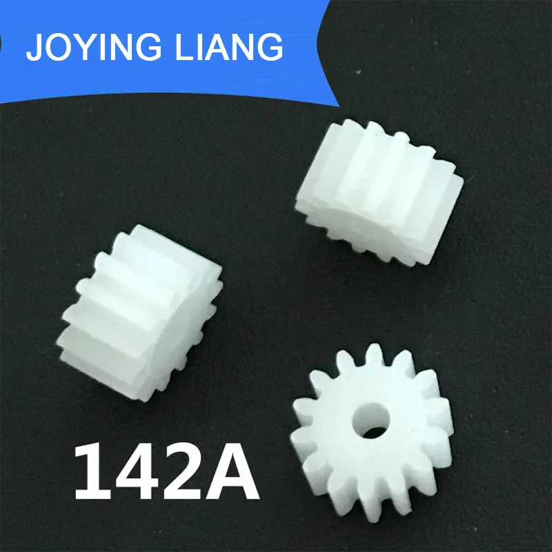 

142A 0.5M 14 Teeth 2mm Shaft Tight Pom Plastic Pinion Gear Toy Model Gear (5000pcs/lot)