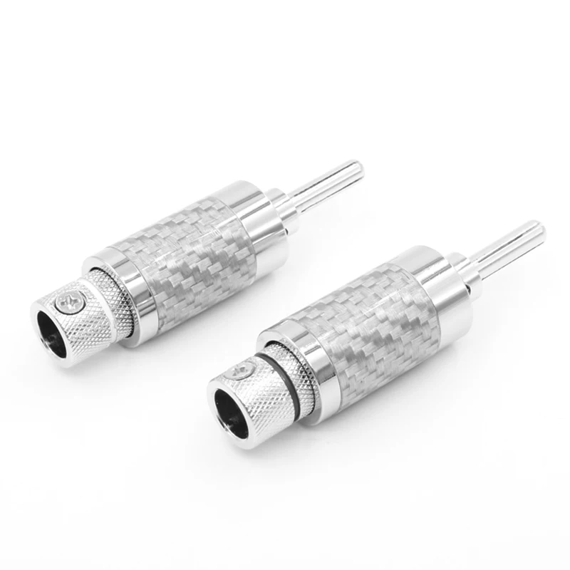 4 шт YTER родиевое покрытие банан динамик Кабельный разъем коннектор hifi HIFI клеммный