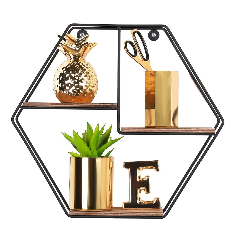 Wall Mount Floating Shelves Rustic Wood Storage Book for Free Grouping of Bedroom Living Room Kitchen Office | Дом и сад