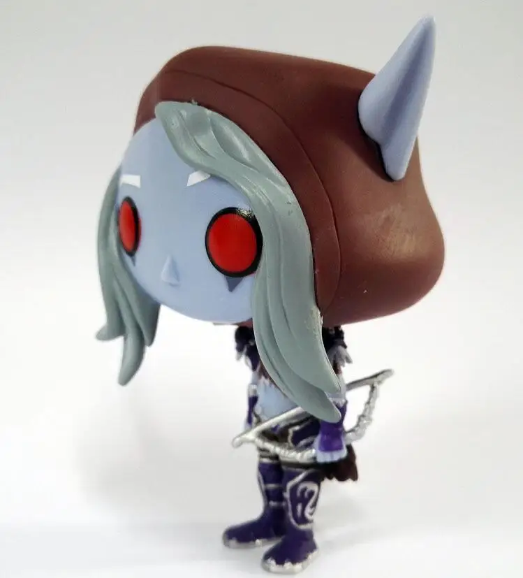 Аниме Фигурка WOW Sylvanas Windrunner стрельба из лука королева ПВХ Аниме Фигурка модель для детей подарок на день рождения