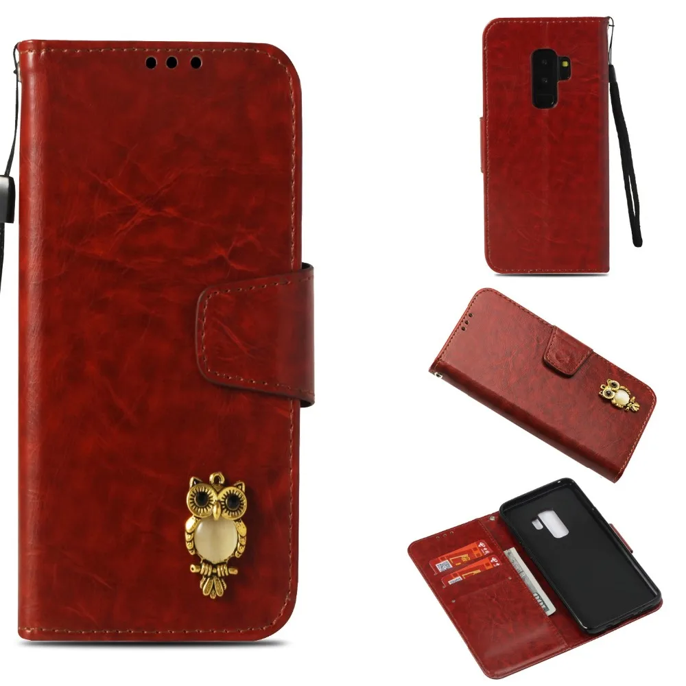 Кожаный чехол для Samsung S3 S4 S5 S6 S7 S8 S9 Note 5 8 A3 A5 2015/2016/2017 A8 Plus 2018|Чехлы-портмоне| |