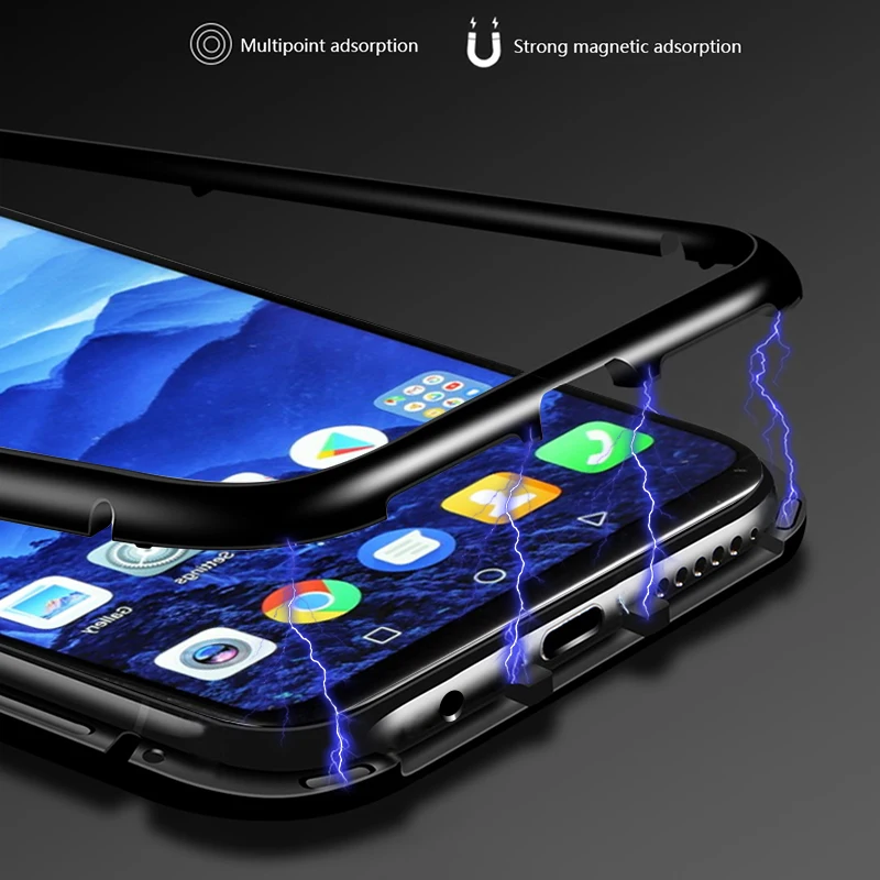 20X Case For Huawei Mate 20 Pro Lite X Mate20 Magnetic Glass Phone mate20pro 20lite Cover Shell Accessories |
